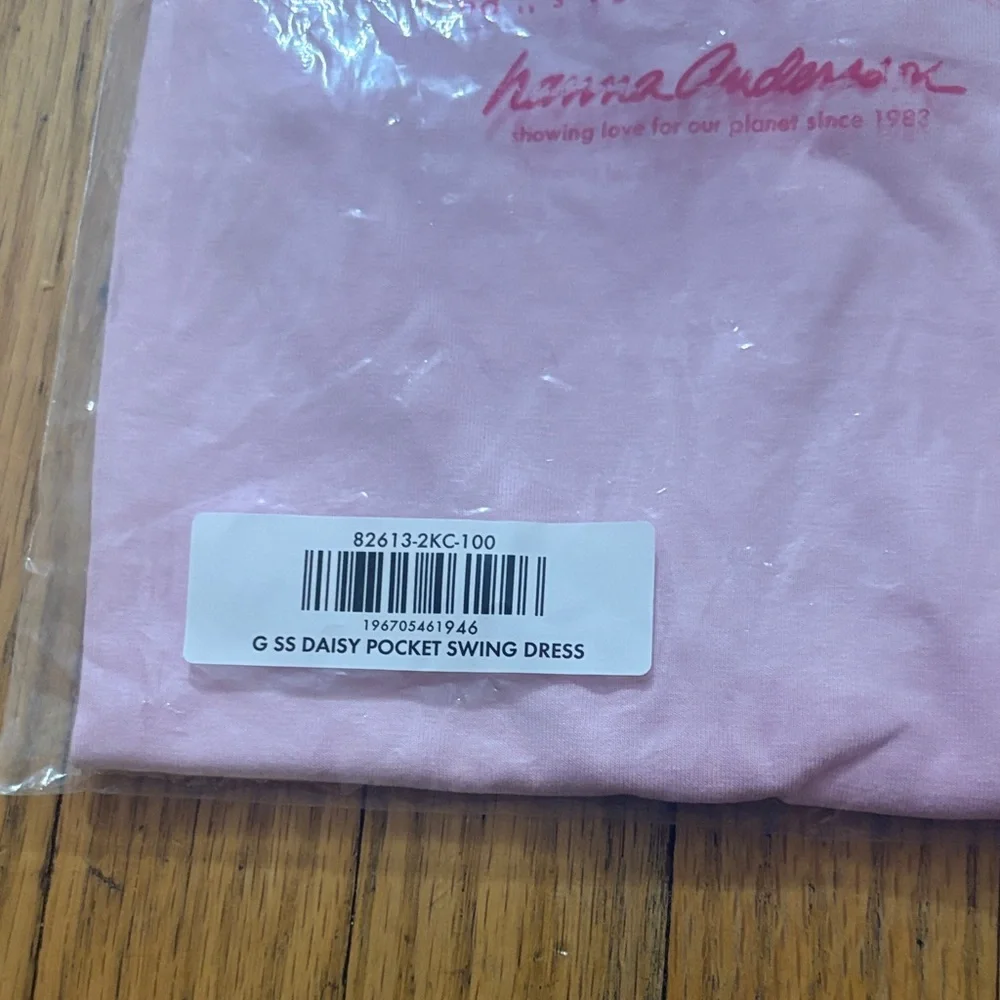 *Hanna Andersson Pink Kids Casual Dress - Picture 3 of 5